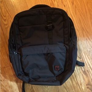 Swiss Tech Black Backpack Durable and Utilitarian